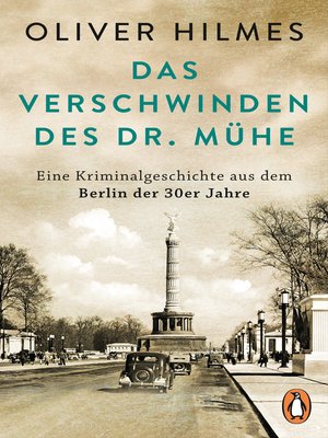 cover image of Das Verschwinden des Dr. Mühe